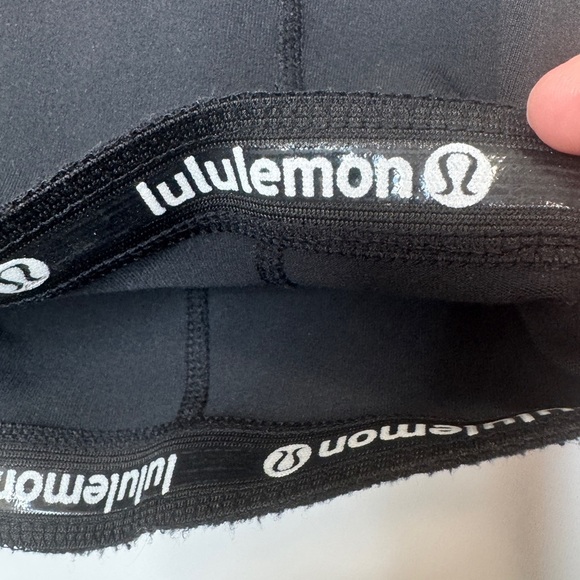 Lululemon Black Shorts with Blue Contrast - Picture 9 of 9